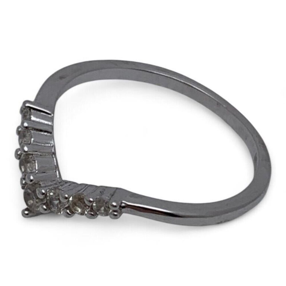 Sterling Silver Stacking Ring Or Anniversary Ring… - image 5